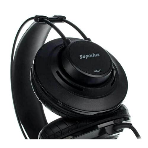 Superlux 有線ヘッドホン ブラック Amazon.co.jp: Superlux HD-672 セミオープン ダイナミック オーバー